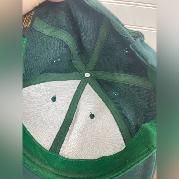 The Classics Green Wool Blend Embroidered Ant SnapBack Baseball Cap GUC - Picture 3 of 7